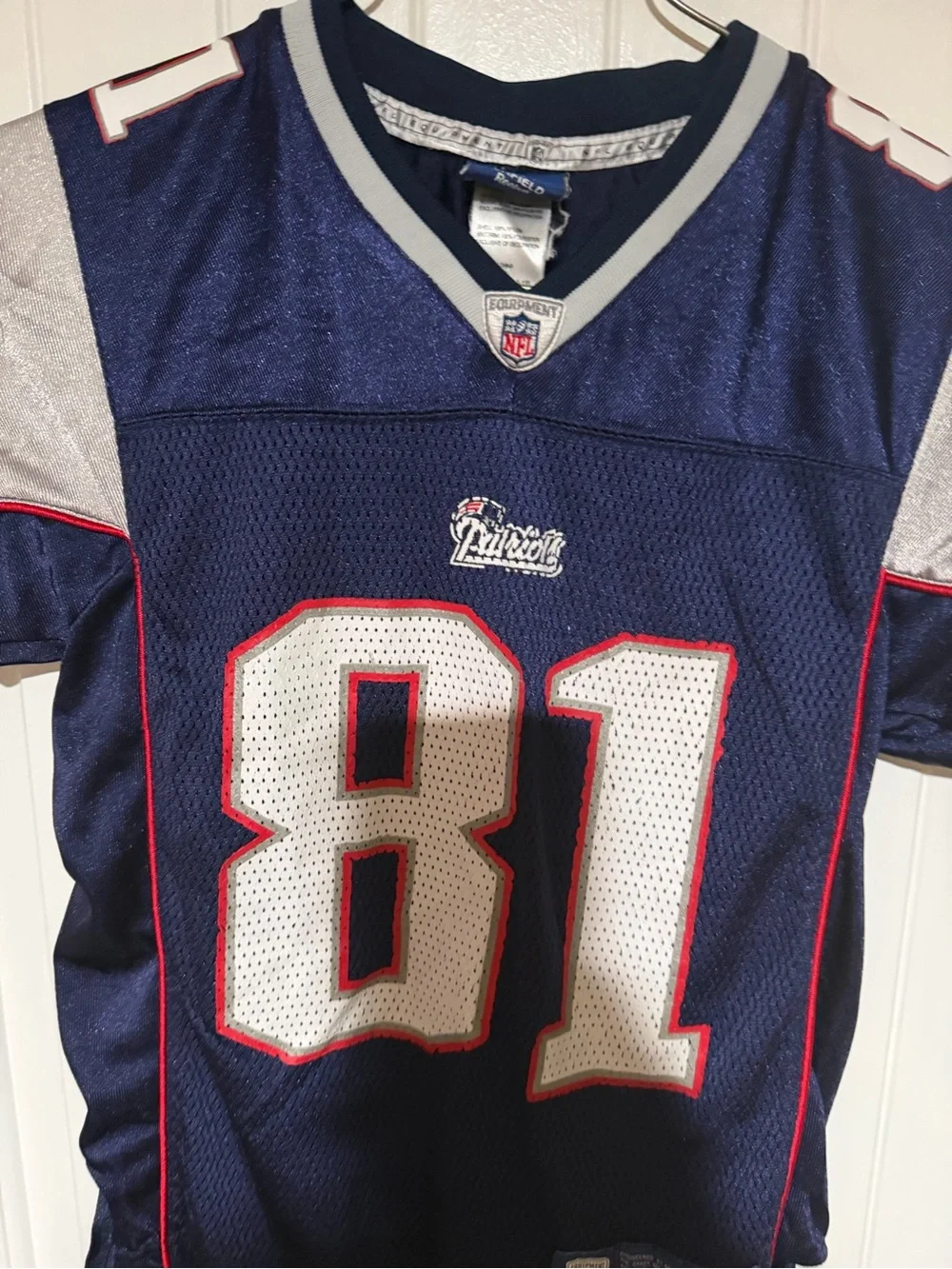 Youth size medium Randy Moss Football Jersey #81